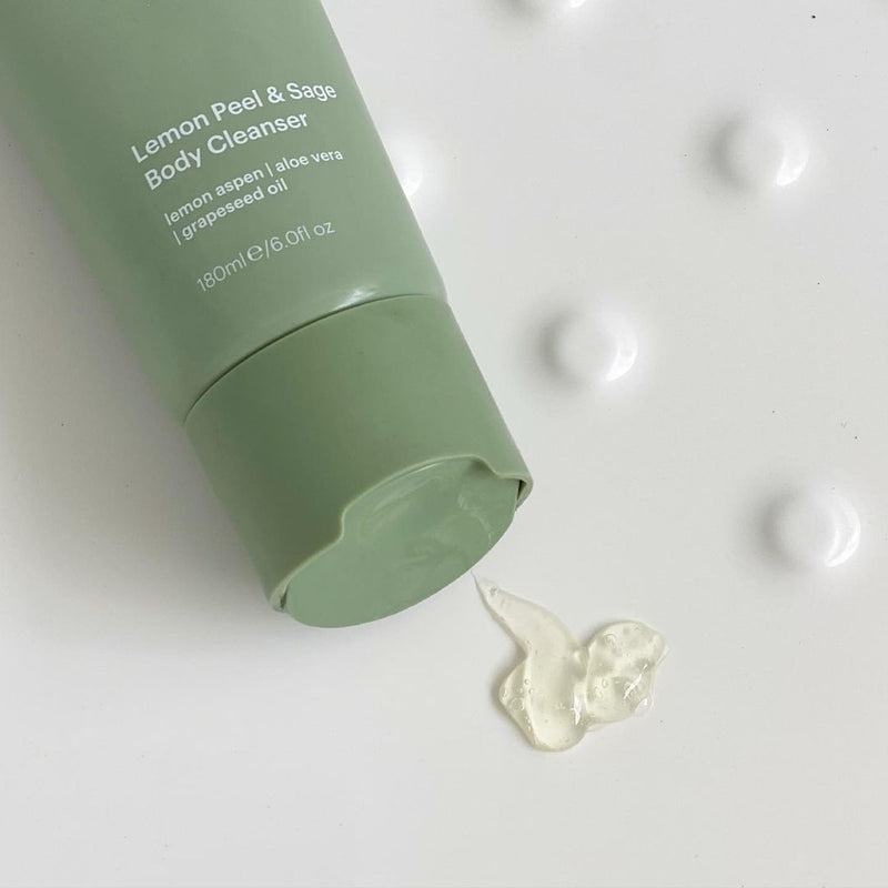 Organics™ Lemon Peel & Sage Body Cleanser | Review by skinlab