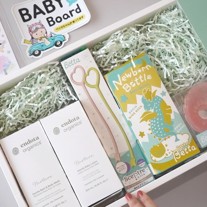 Organics™ Nurture products | Dr.Betta x endota Baby Starter Gift Set Review by skincare.skinme