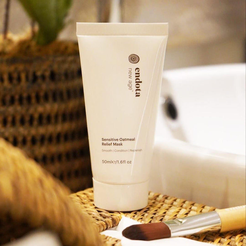 New Age™ Sensitive Oatmeal Relief Mask | Review by skincare.skinme
